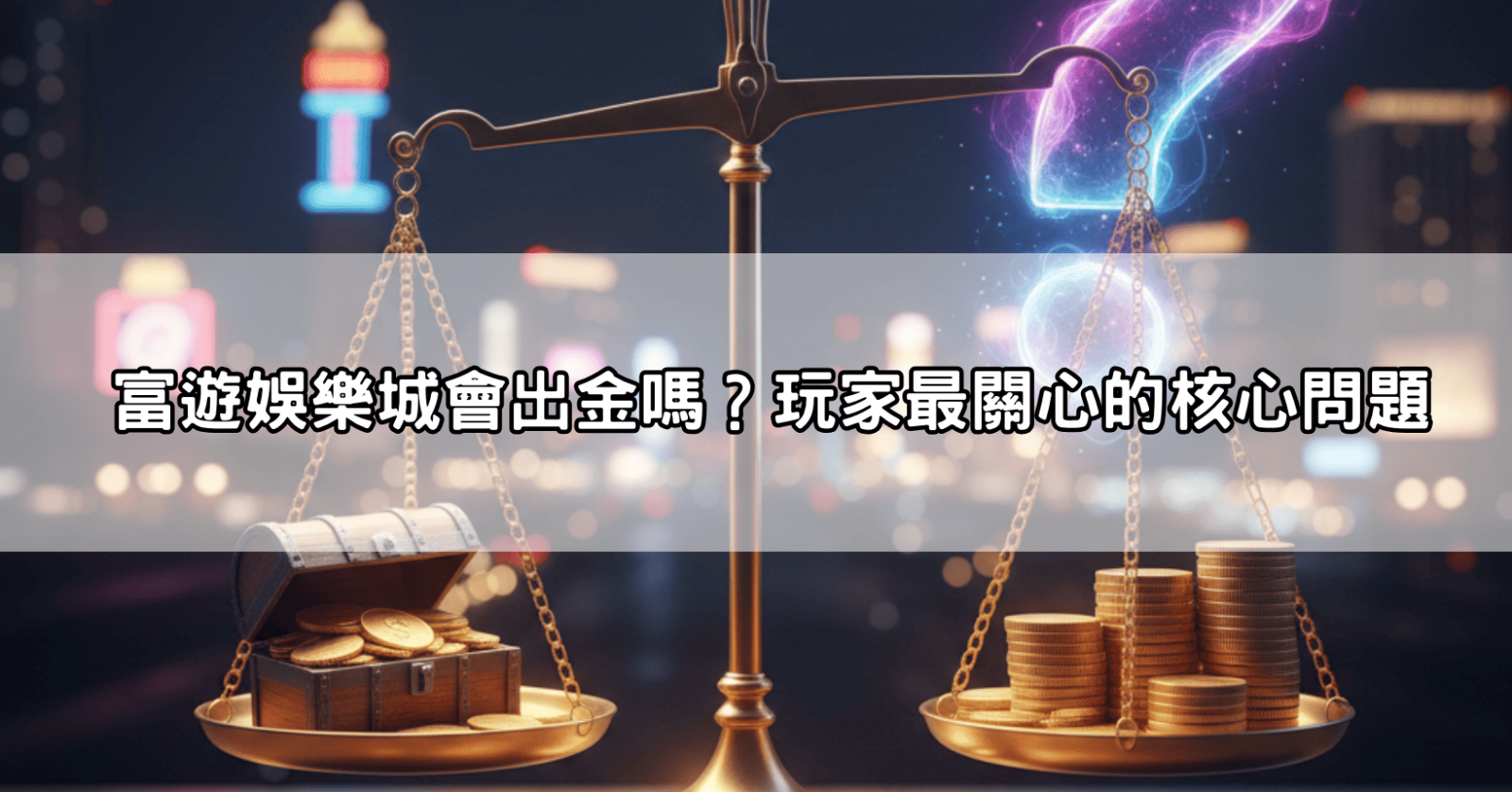 富遊娛樂城會出金嗎？玩家最關心的核心問題